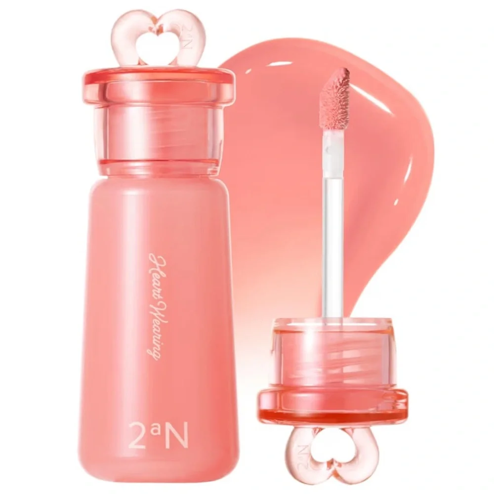 2aN Heart Wearing Liquid Cheek Dewy Blush (03 Papaya Glow)